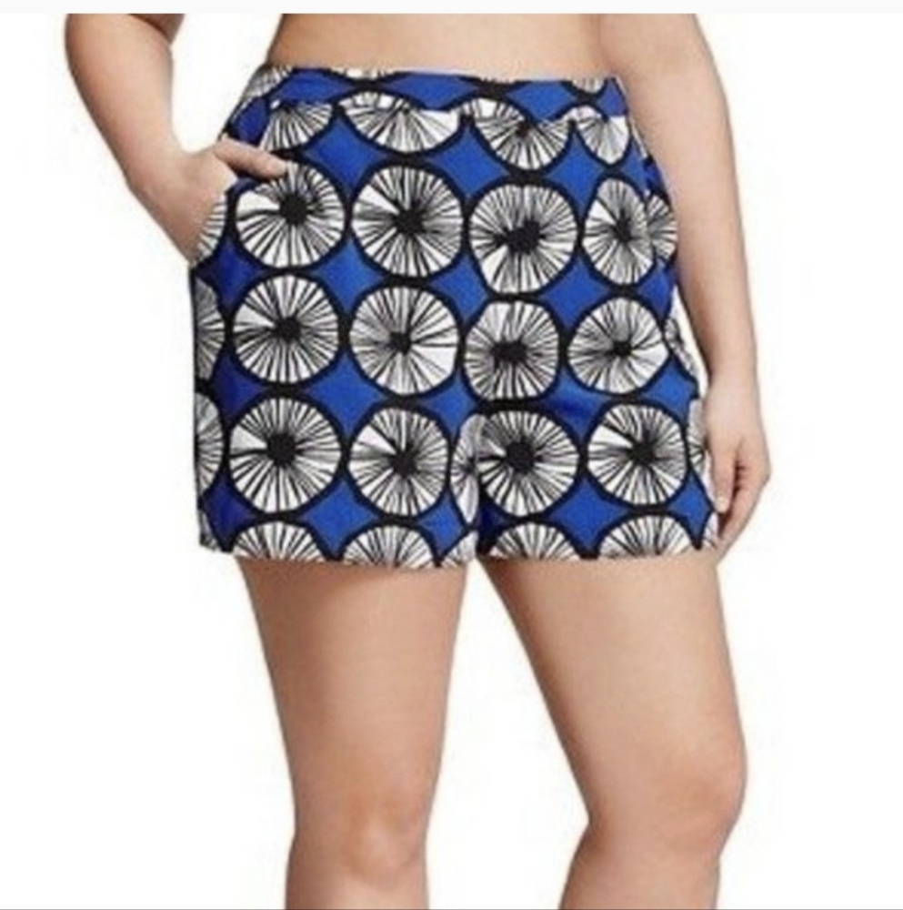 Marimekko Target Blue Printed Shorts